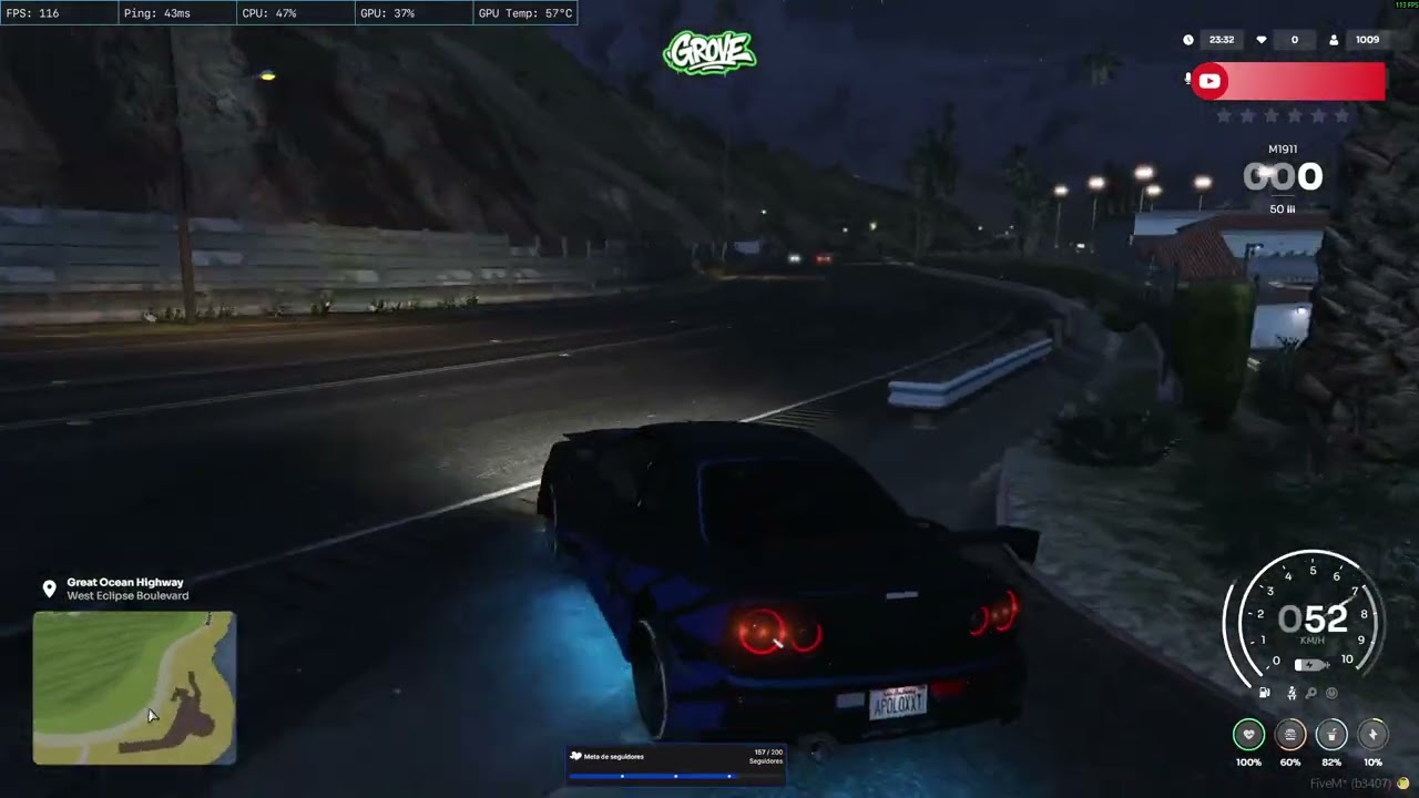 +18 (GTA-RP | GROVE ) Voltando a ativa (live teste) (Part 10/25)