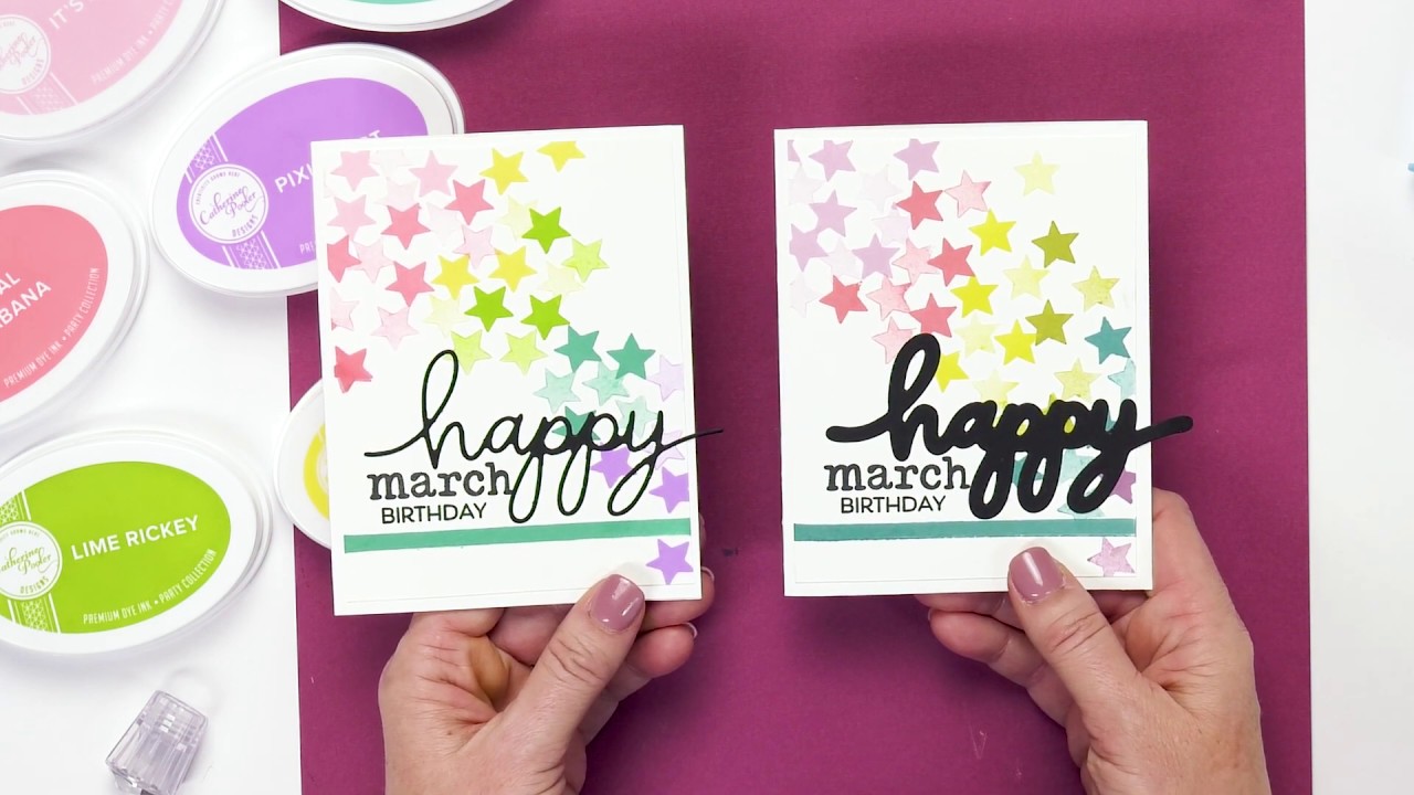 Colorful Inks For a Rainbow of Project Possibilities | Catherine Pooler Designs