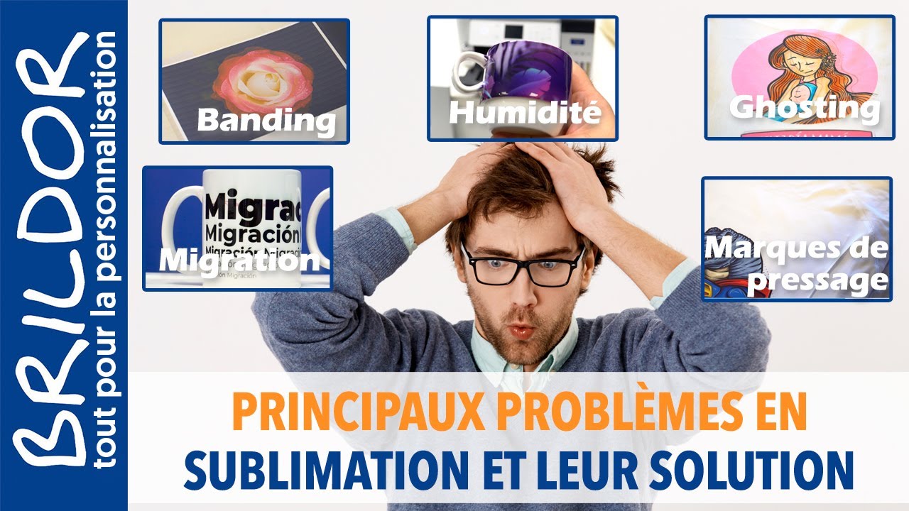 🧐 PROBLÈMES EN SUBLIMATION et leur SOLUTION 🙏 !