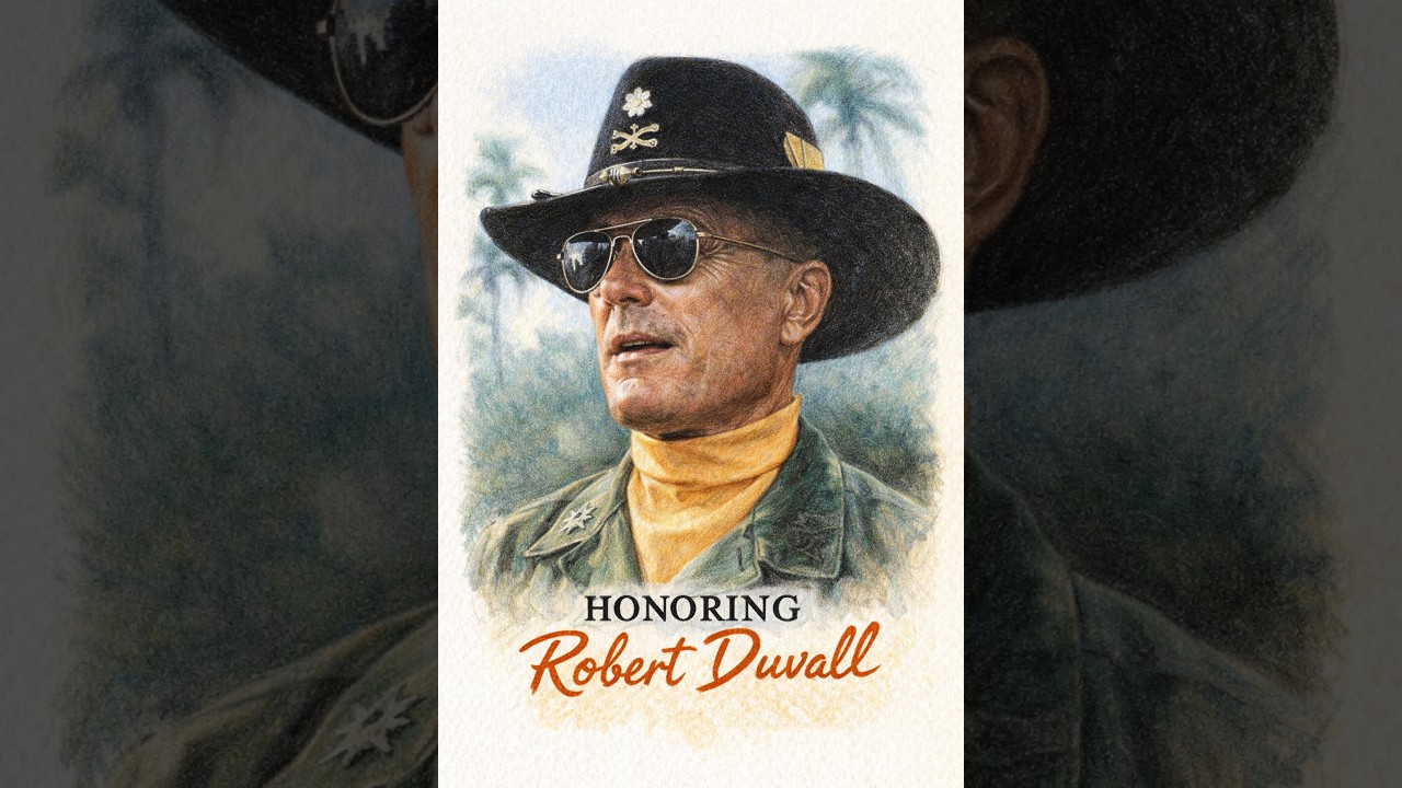 Honoring Robert Duvall Army Veteran