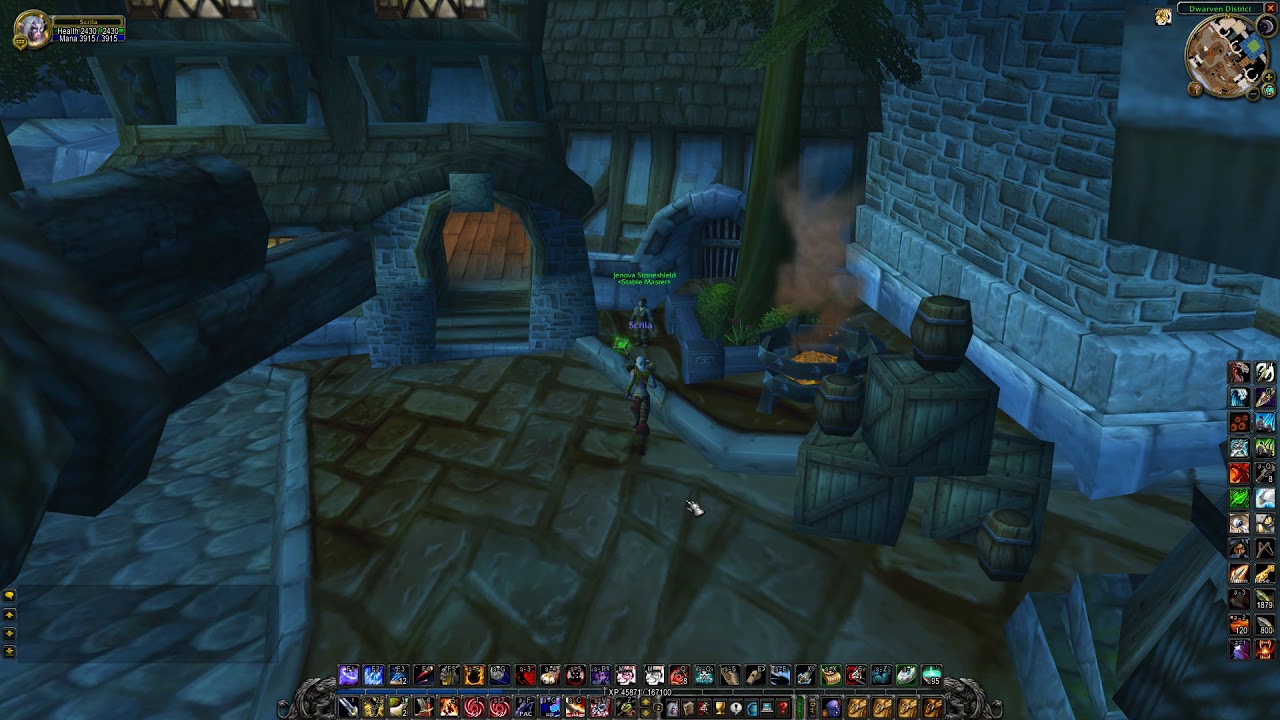 Stormwind Stable Master Location, WoW Classic (Jenova Stoneshield)