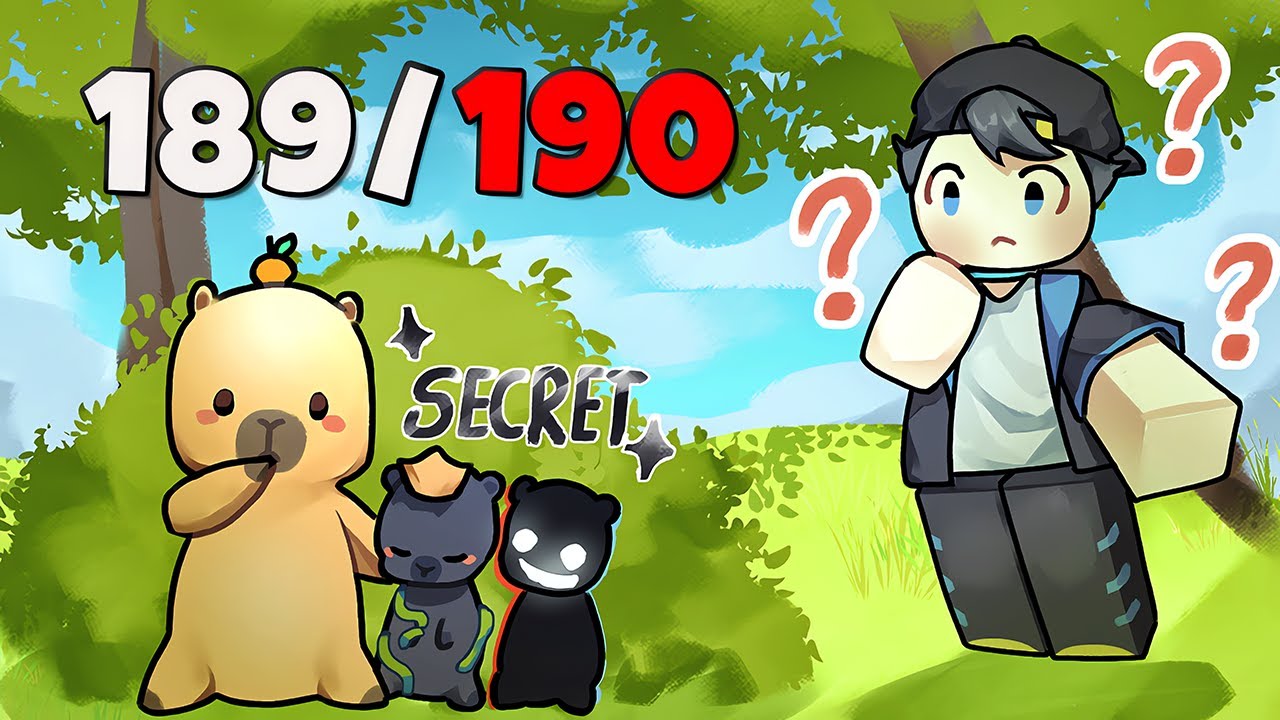 UNYU-UNYU!! Dapatkan Semua 190 CAPYBARA Lucu & Anomali Secret 🗿😍🗿 | Find the Capybara Indonesia