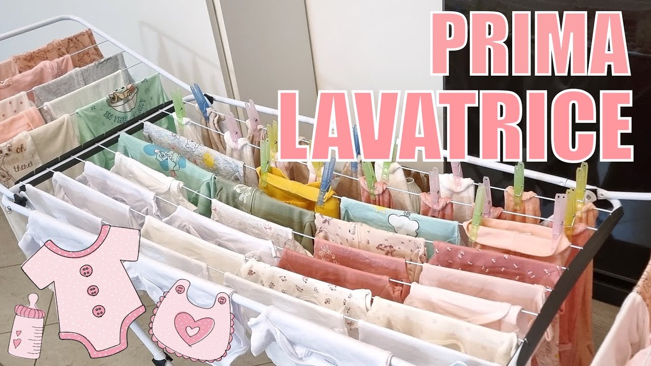 PRIMA LAVATRICE DELLA BAMBINA 👶🏻 + sterilizzazione ciucci 🍼 | Marta Assi