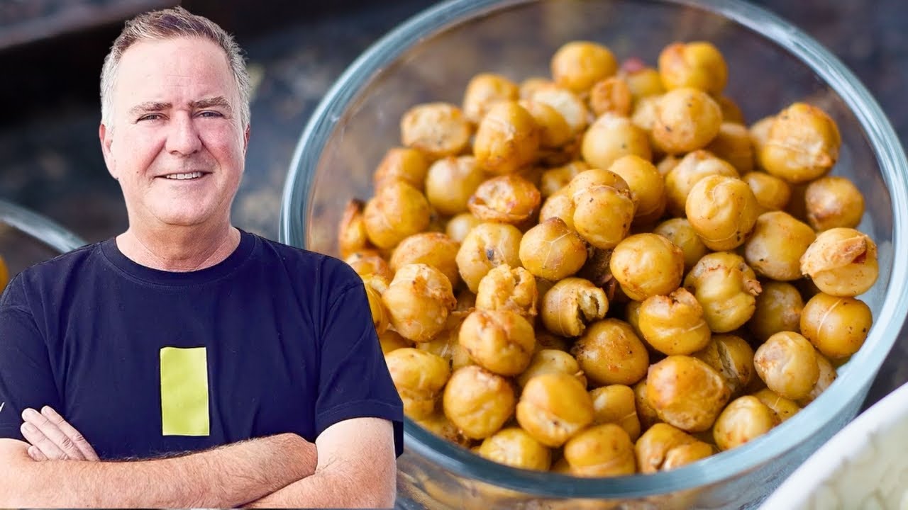 How To Make Crispy Roasted Chickpeas Recipe - 4 Flavours! 🌟