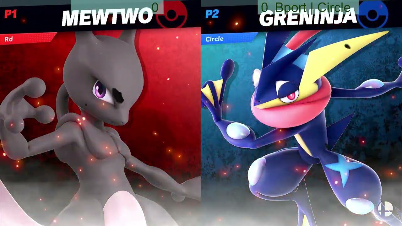 Smash Ultimate: BportEsports | Circle (Greninja) vs. BportEsports | RockDefender (Mewtwo)