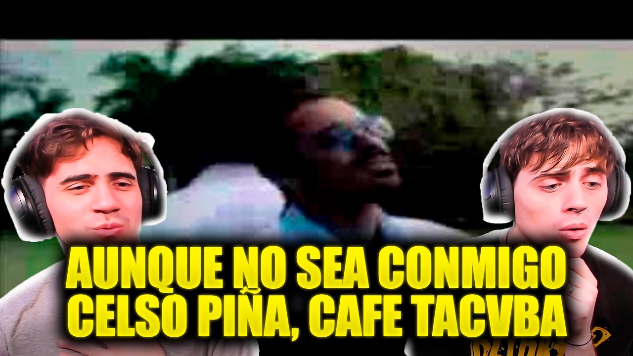 ARGENTINOS REACCIONAN A Celso Piña - Aunque No Sea Conmigo feat Cafe Tacvba (Video Oficial)