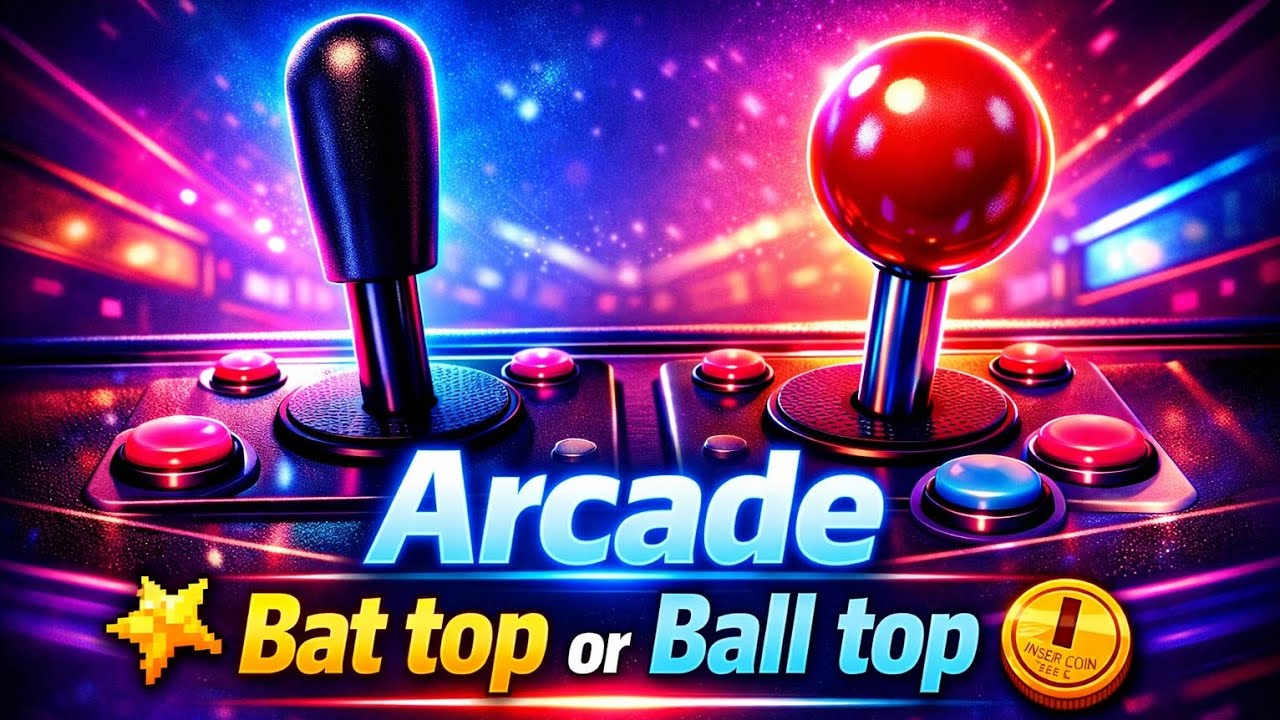 Home Arcade - Bat Top Or Ball Top Joystick and does it matter ?