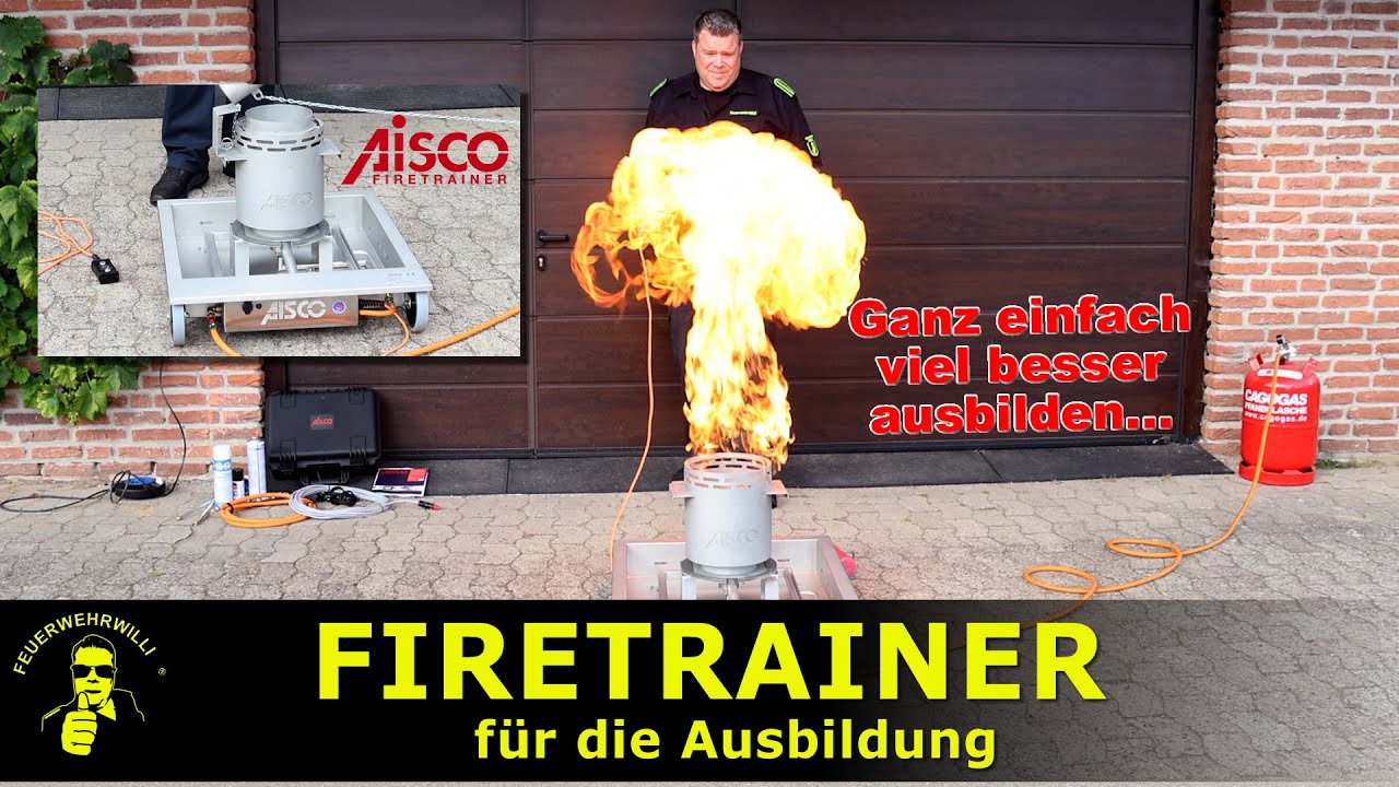 Firetrainer für die Ausbildung 