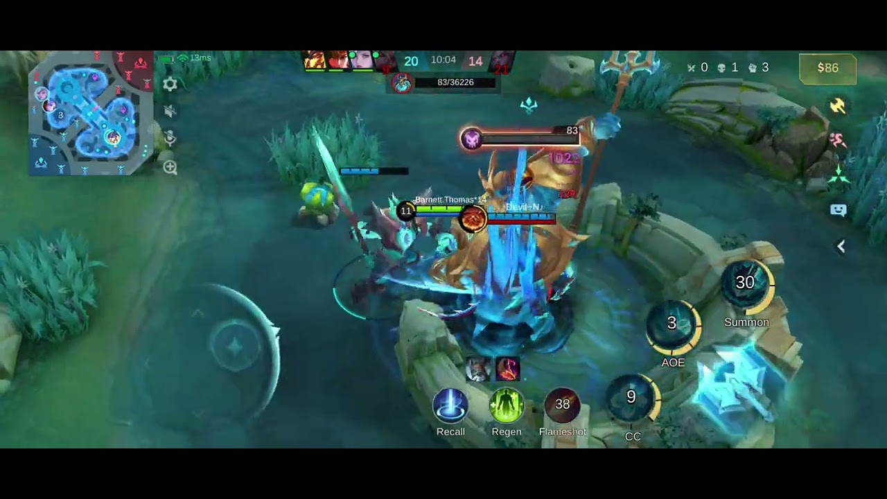 MOBILE LEGENDS BANG BANG GAME PLAY VIDEO.