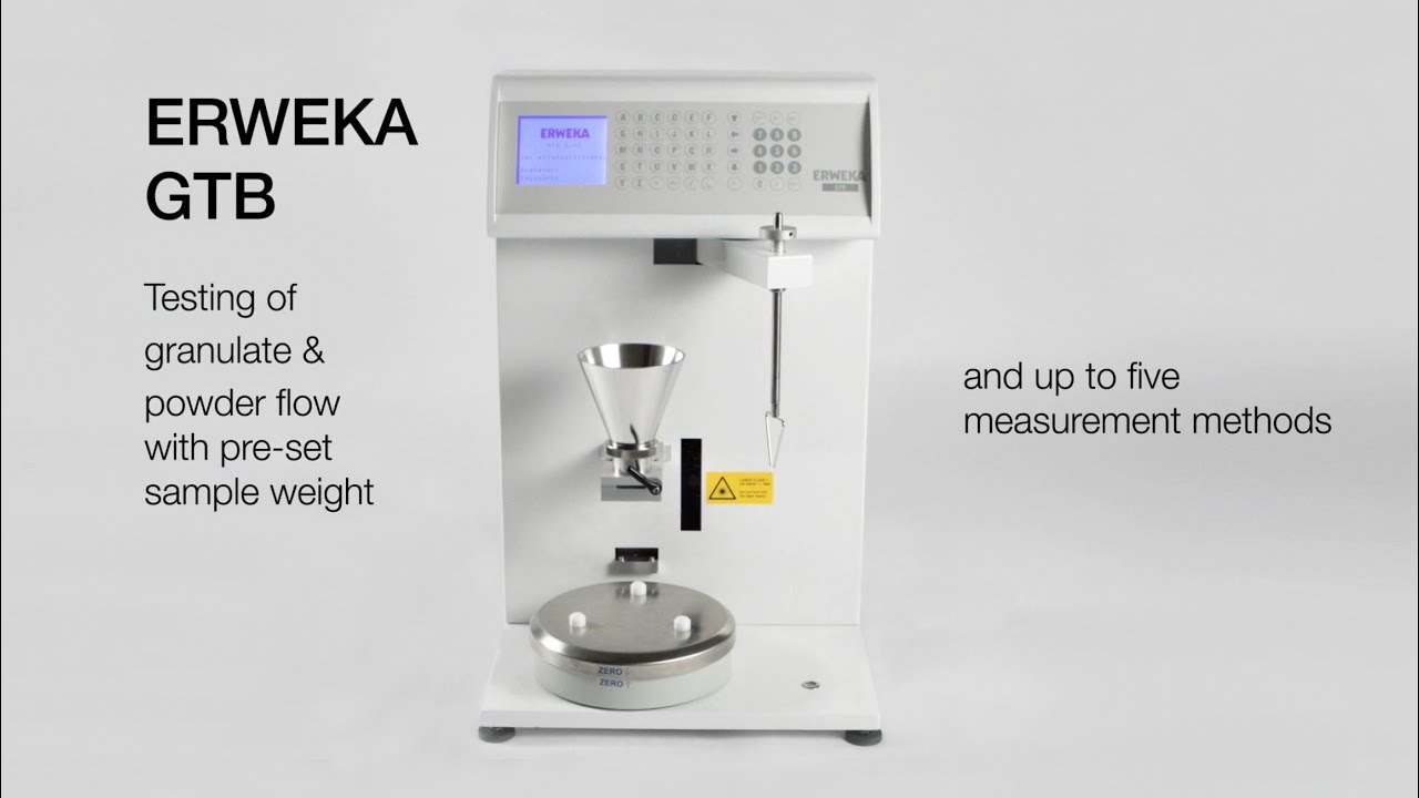 ERWEKA GTB Granulate Flow Tester