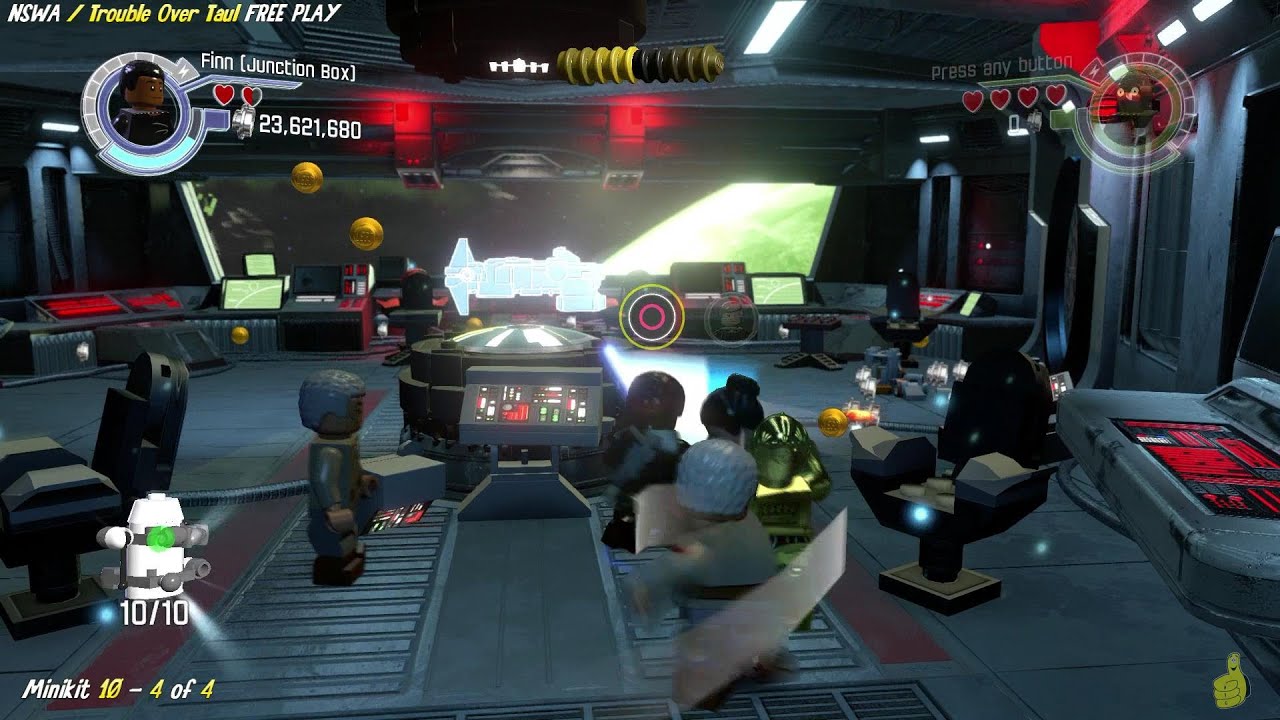 Lego Star Wars The Force Awakens: NSWA / Trouble Over Taul БЕСПЛАТНАЯ ИГРА (все мини-наборы и кра...