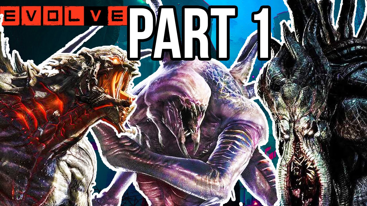 Прохождение Evolve Gameplay, часть 1 — Одиночная игра — Эвакуационная кампания!! (ПК, 60 кадров в...