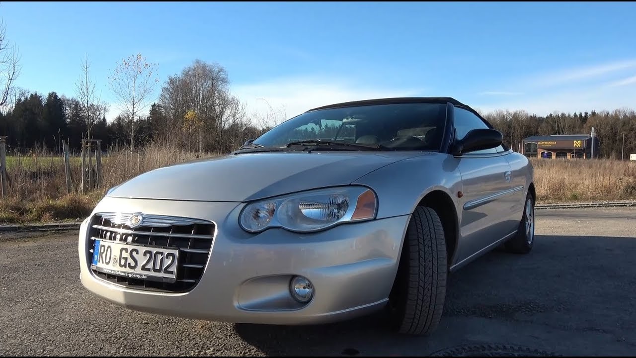 Chrysler Sebring Touring Cabrio JR 2005 🚗 CARCHECK 🚗 Deutsch HD