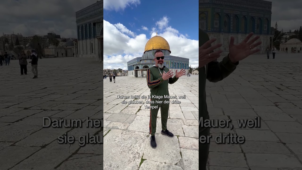 Der heiligste Ort der Juden & Christen #Tempelberg #TempleMount #Jerusalem
