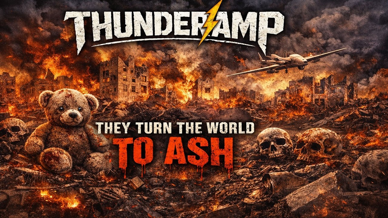 They Turn the World to Ash | Brutal Anti-War Thrash Metal | ThunderAmp