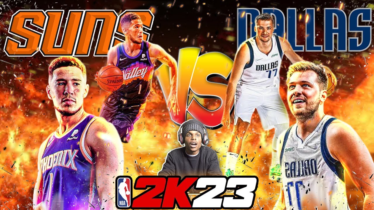THEY HATE EACH OTHER!! DEVIN BOOKER VS LUKA DONCIC ON NBA 2K23 NEXT GEN
