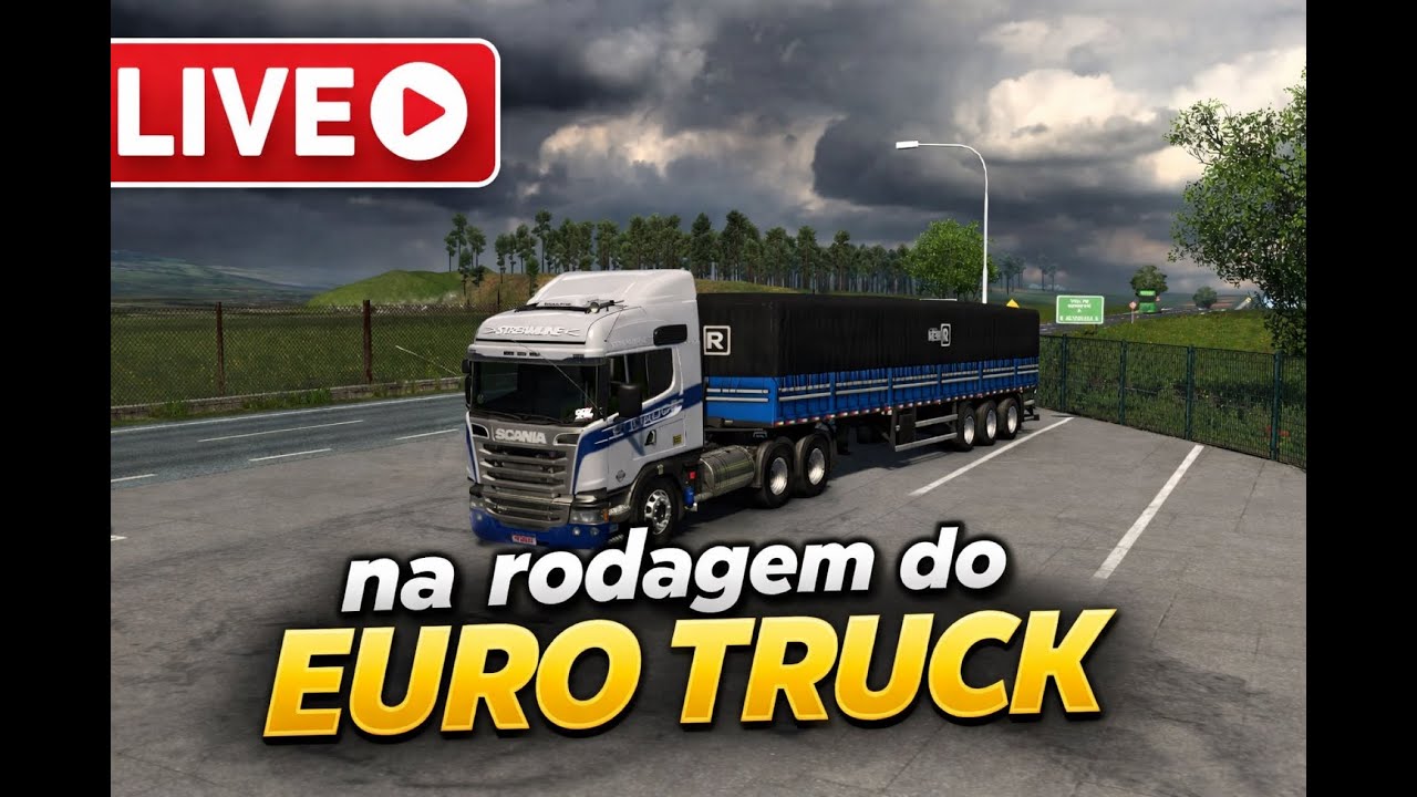 Bora na Rodagem Do Euro truck .. .