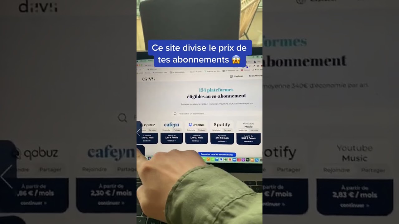 Comment payer ses abonnements 3x moins cher 😱🚀#site #siteinternet #astuce #tips #hack #shorts