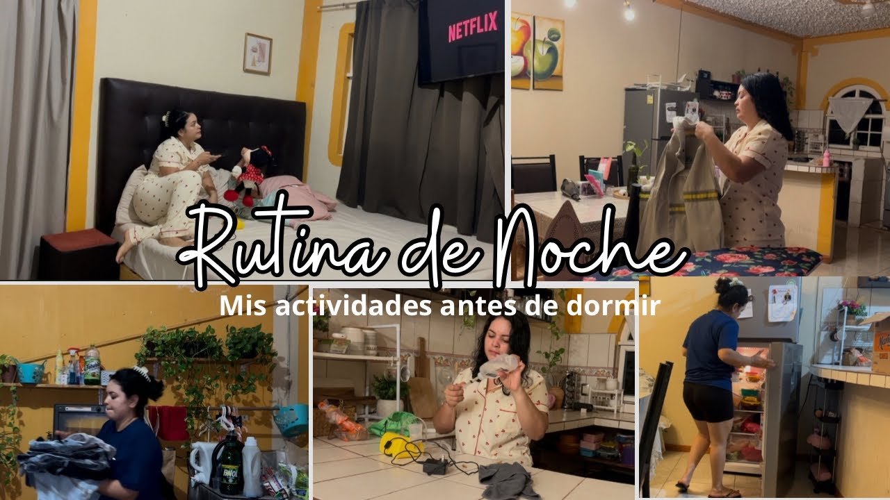 Rutina De noche🌙 como ama de casa y mamá! Planchando , limpiando y lavando tarde⏰ soy enfermera👩‍⚕️