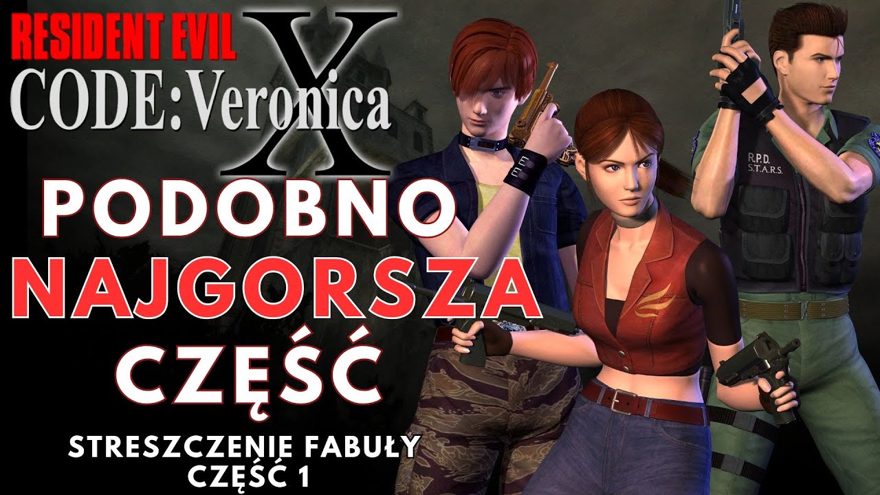 Resident Evil Code Veronica Fabuła Zapomnianej Odsłony - streszczenie część 1