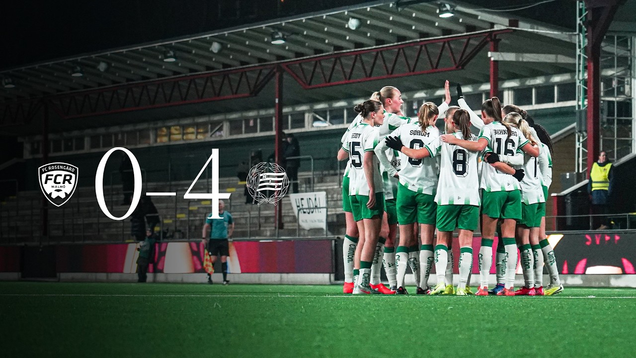 SAMMANDRAG | Rosengård 0-4 Hammarby | Svenska Cupen 2026