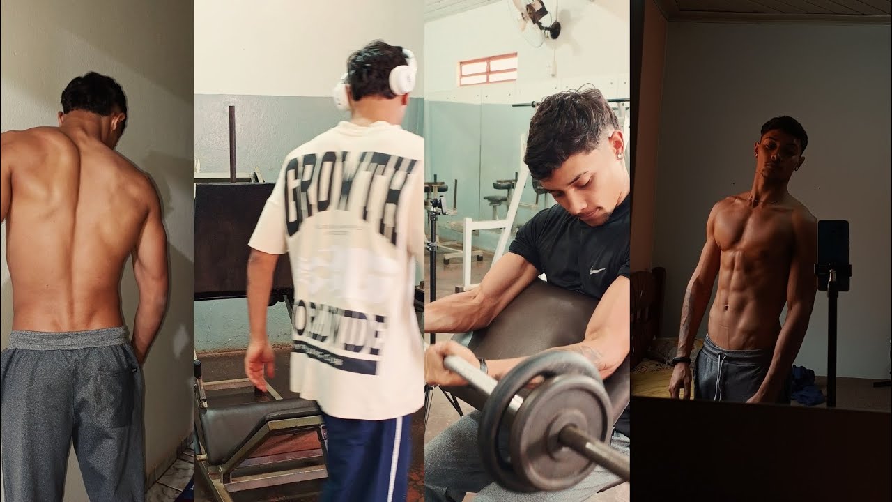essa é a rotina de treino de um adolescente dedicado de 17 anos.