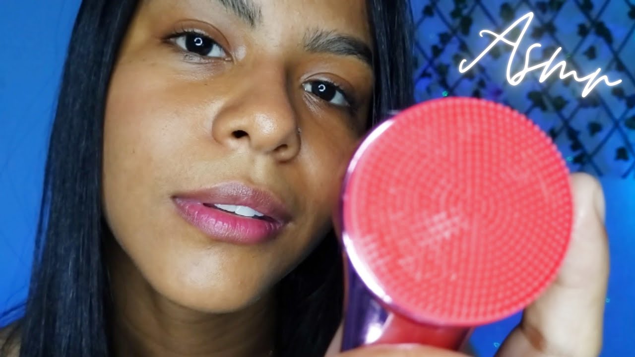 SKIN CARE no seu ROSTO ASMR RELAX
