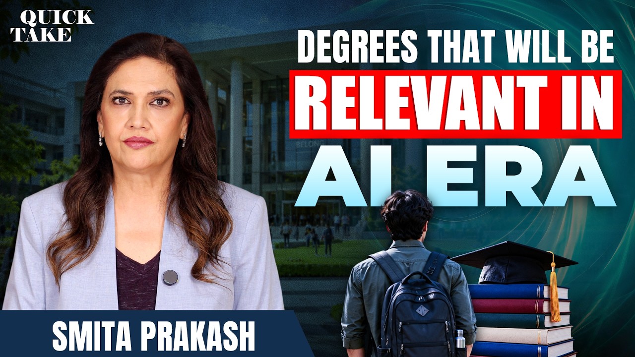 What Should You Study in the Age of AI? | Quick Take with Smita Prakash