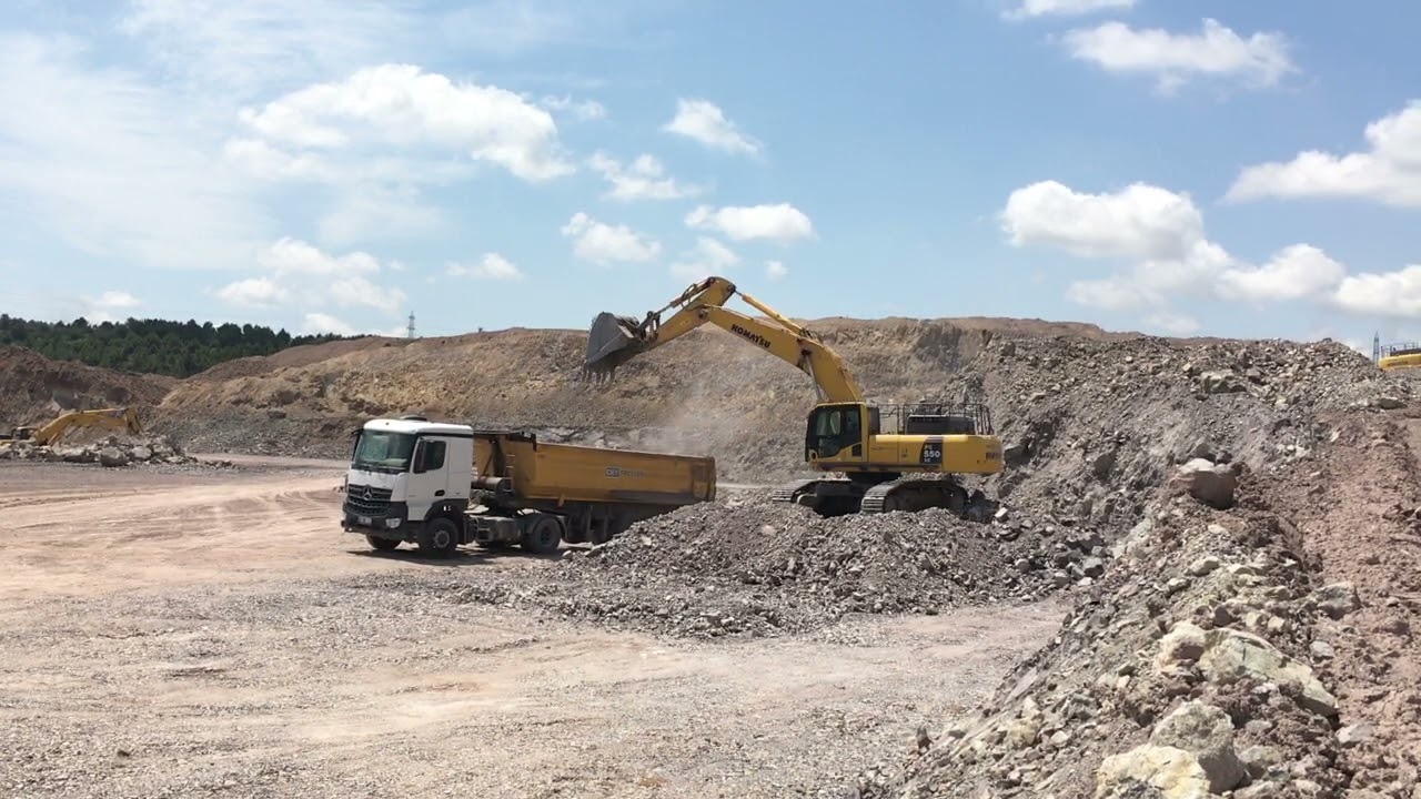 KOMATSU PC550LC-8 Üretim Hesaplama