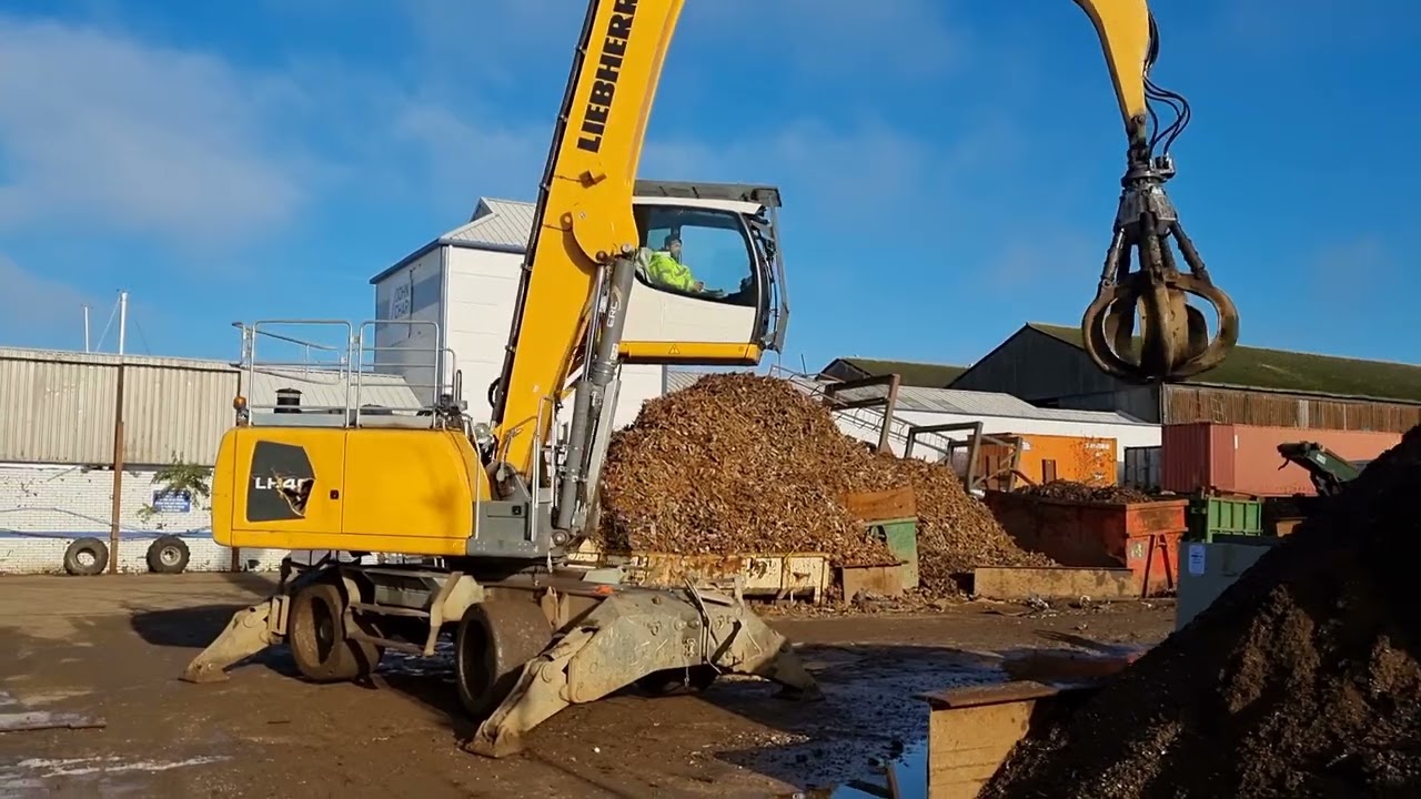 2020 Liebherr LH40M Litronic Wheeled Scrap Handler, Entered into Auction