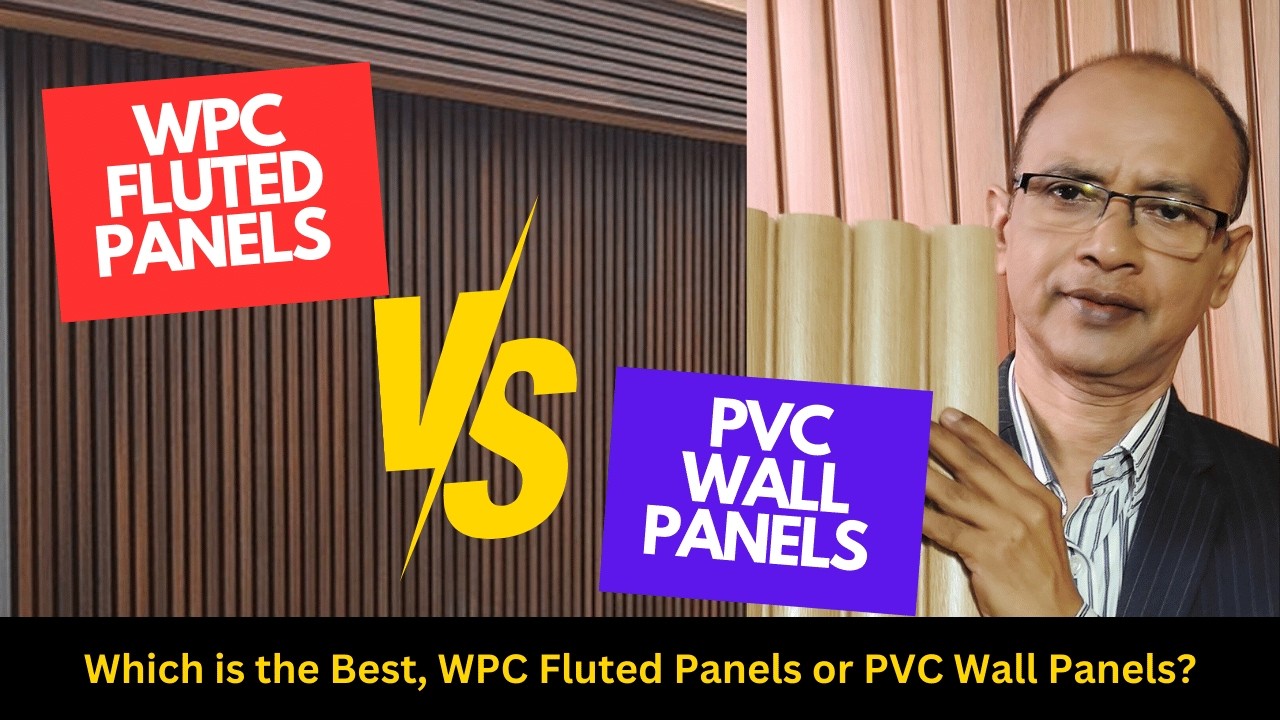 PVC Wall Panels or WPC Fluted Panels? - Which is better for Home interiors?