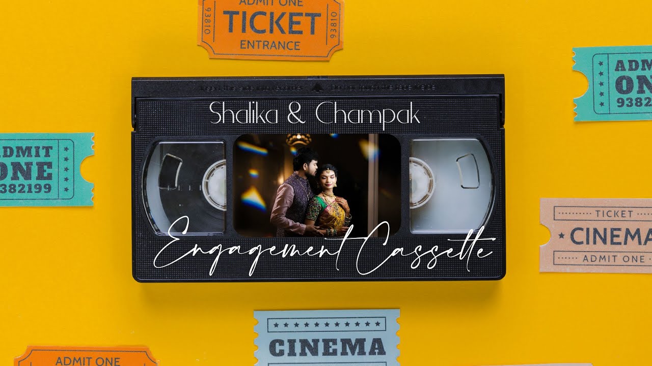 Betrothal Ceremony | Video Cassette | Shalika & Champak | Cocktail Photofilms