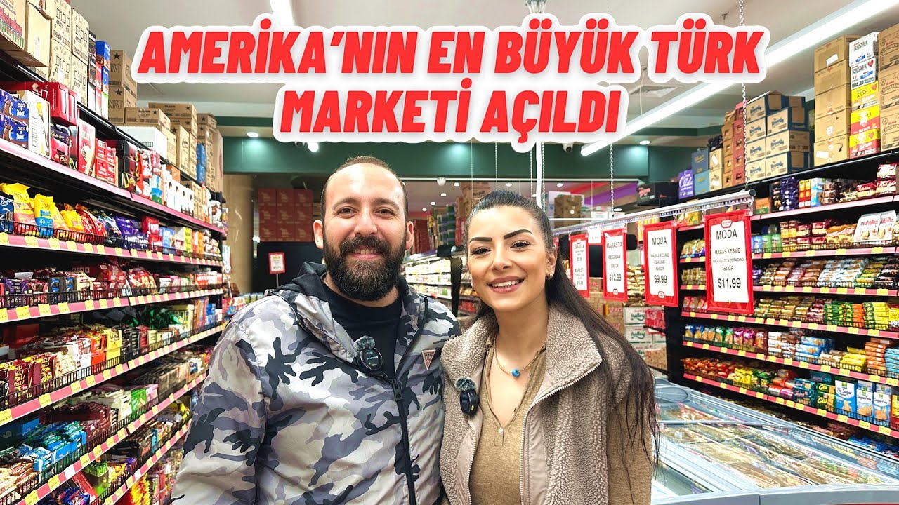 Amerika'nın En B&uuml;y&uuml;k T&uuml;rk Marketi A&ccedil;ıldı: Anatolia Market