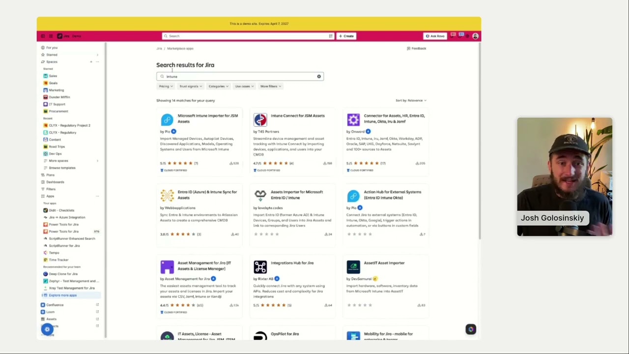 Integrating Workday and Intune with Jira Assets: App Plugins vs. Custom APIs