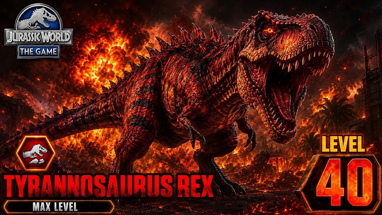 Jurassic world the game. Mega T rex. Finally!🥹