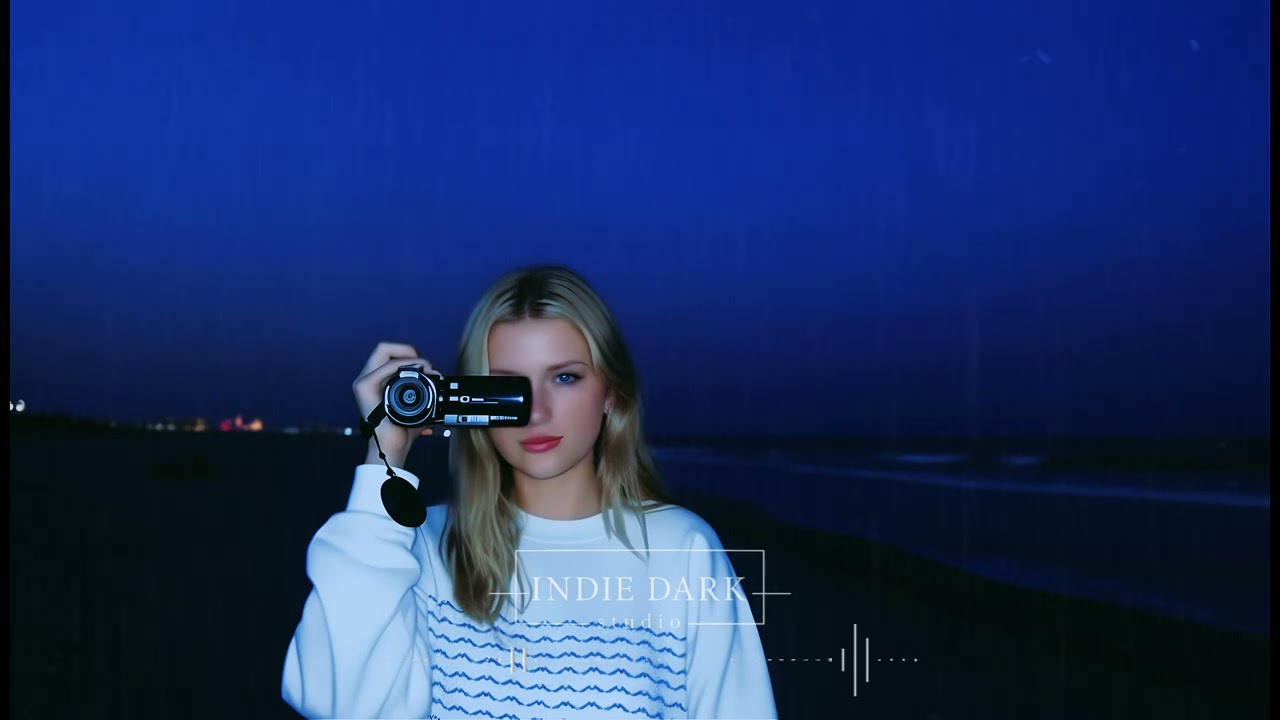 Midnight Tape on the Shoreline 📼🌊 Blue Hour Indie Ambient Playlist 🌙 Cinematic Night Beach Mixs