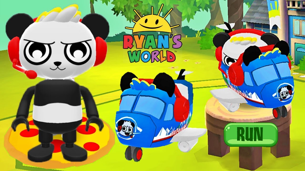 Tag with Ryan - Tour Plane Vehicle Combo Panda - All Vehicles All Costumes All Characters Unlocked
