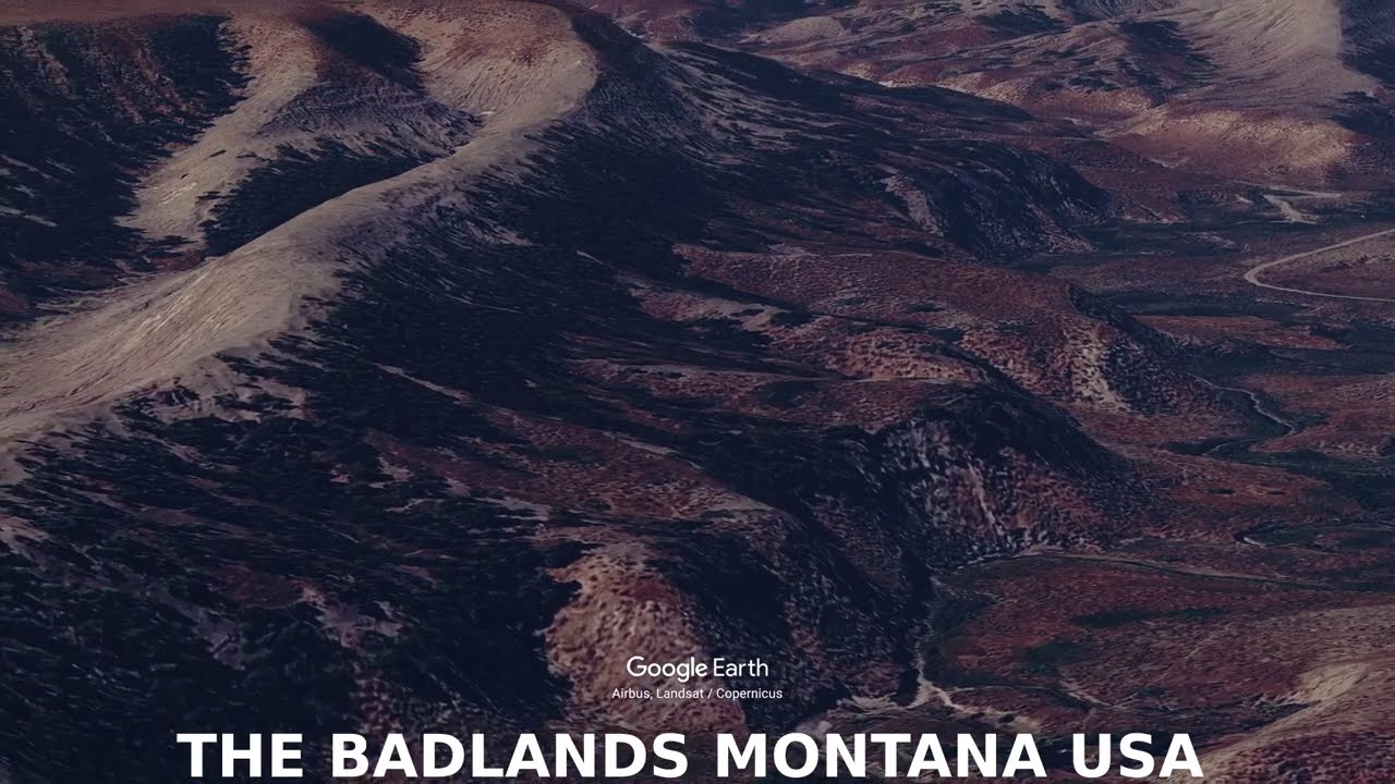 The Badlands Montana USA - Eroded Landscapes of the Northern Plains