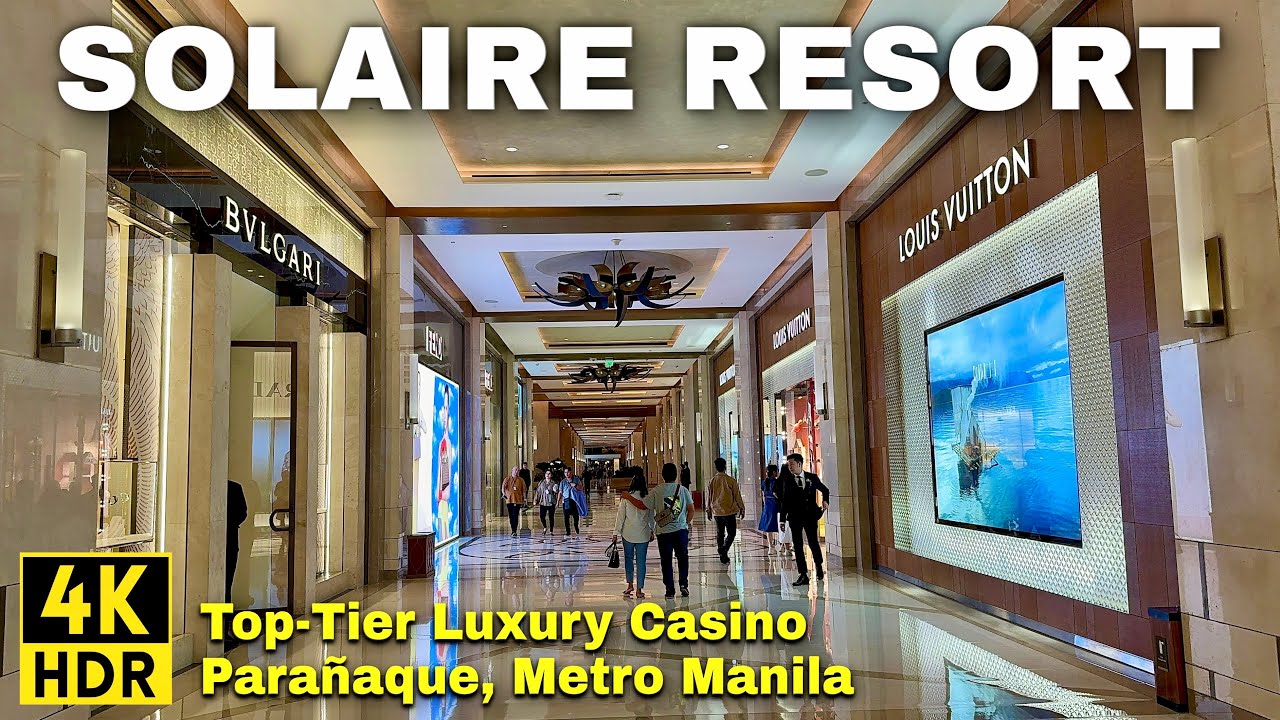 SOLAIRE RESORT & CASINO TOUR 2024 in Parañaque, Metro Manila | Philippines High-End Luxury