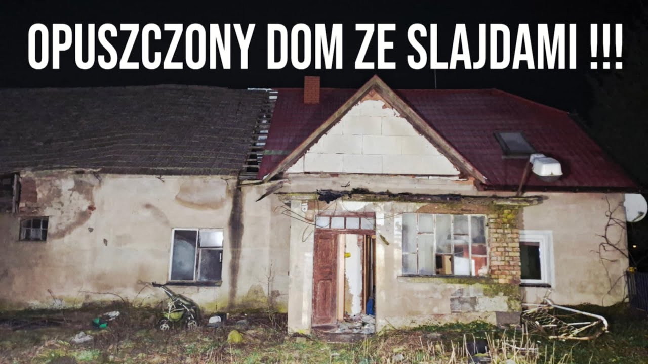 Opuszczony dom na odludziu !!!