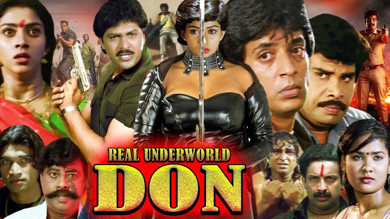 REAL UNDERWORLD DON | South Dubbed Action Hindi Movie |Vinod Alva, Neevidata, Raghuvaran, Anand Raj