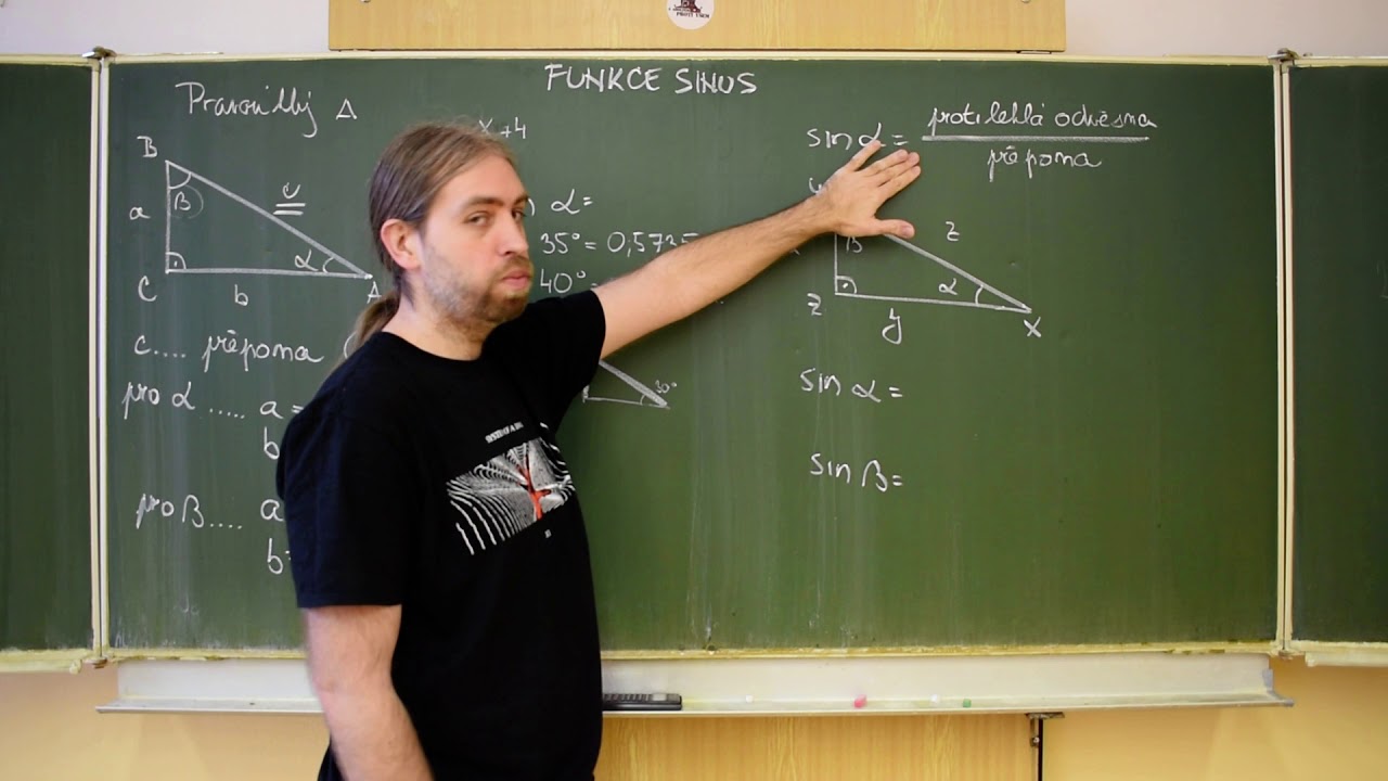 Matematika 9. ročník - funkce sinus