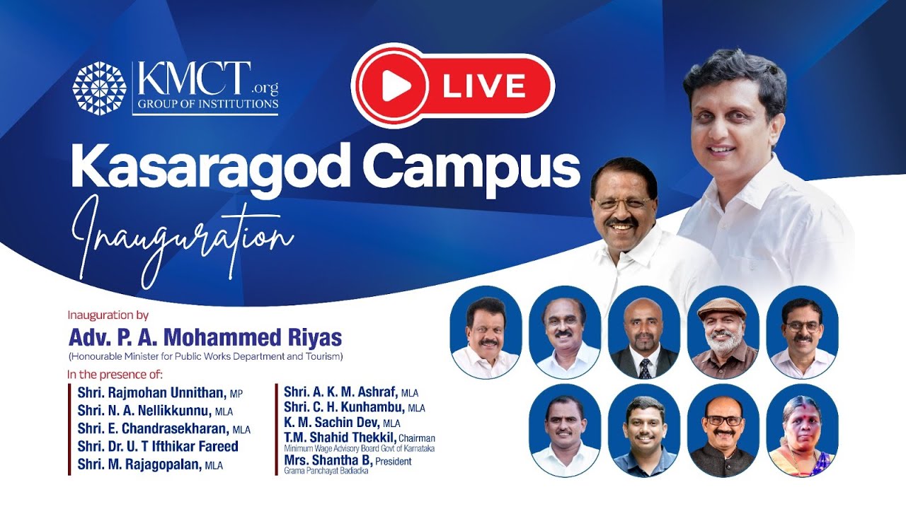 KMCT KASARAGOD CAMPUS INAUGURATION CEREMONY | 2025 MUNDODU