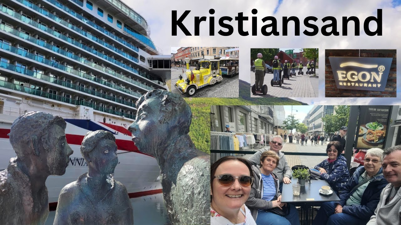 Kristiansand by City Train! One of Our FAVOURITE Norwegian Ports P&O Britannia Fjords Cruise + EGON