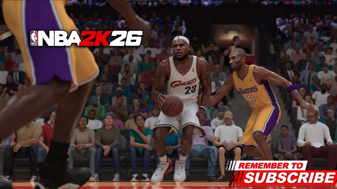 Rookie LeBron Takes on Kobe Bryant | Lakers vs Cavaliers 2003-04 Simulation