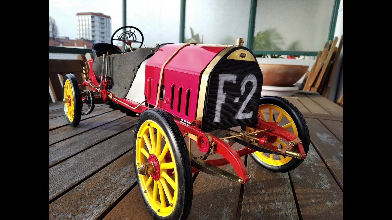 1/8 Pocher Fiat F-2 Part 4 - Final