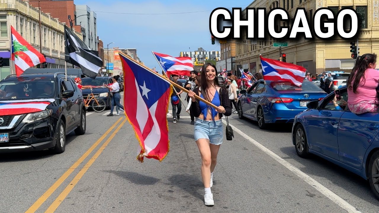 Puerto Rican Day Parade 2025 in Chicago - Humboldt Park on Saturday | June 14, 2025 | 4K Full Video