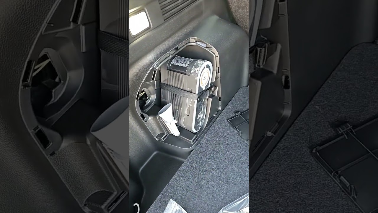 2023 Honda CR-V Hybrid Tire Inflation Repair Kit Location