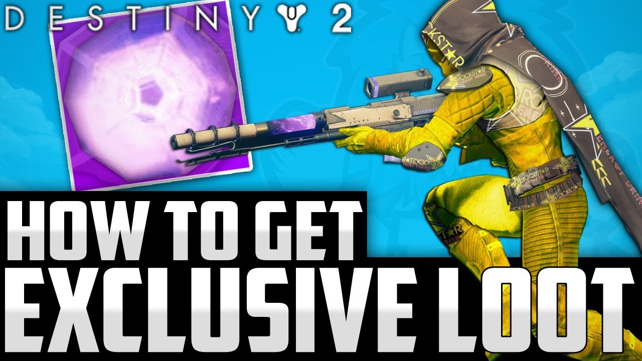 Destiny 2: HOW TO GET 24 EXCLUSIVE LEGENDARY ENGRAMS & DIABETES - Rockstar Promotion Exclusive Gear