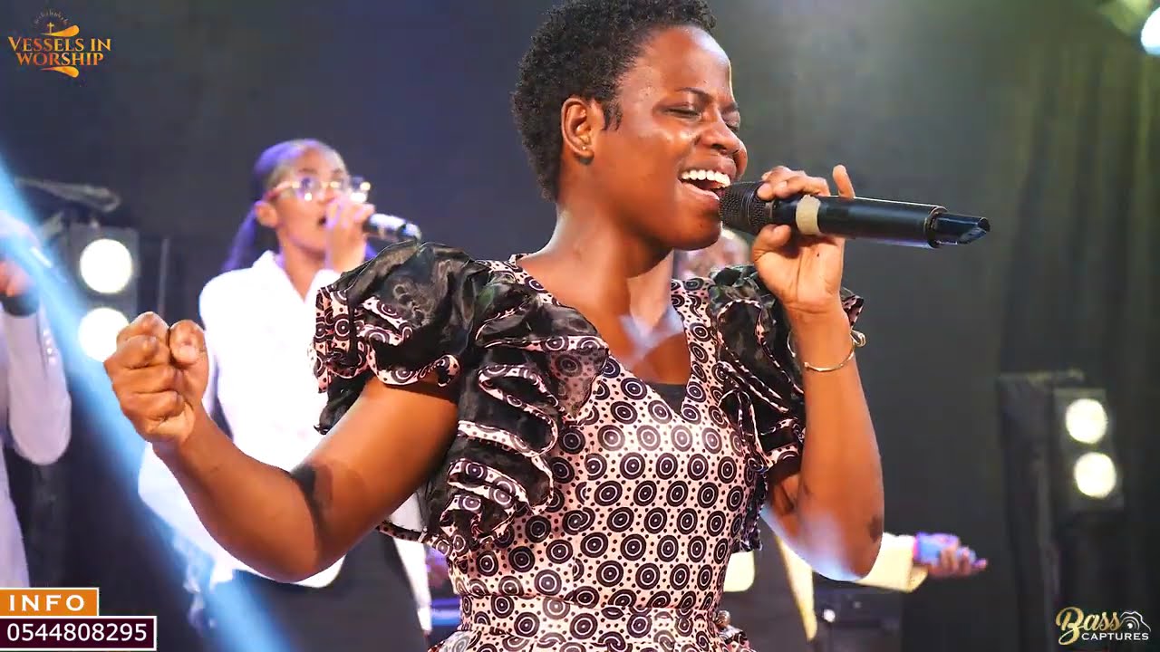 Freda Boateng Jnr set Vessels in Worship 24 on fire with her powerful chant